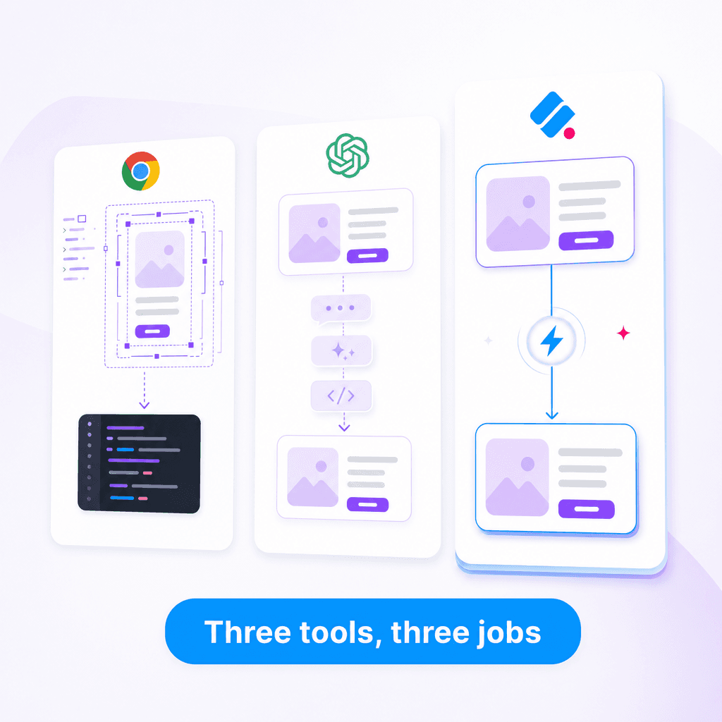 How to copy a website's design: DevTools vs ChatGPT vs Slicer
