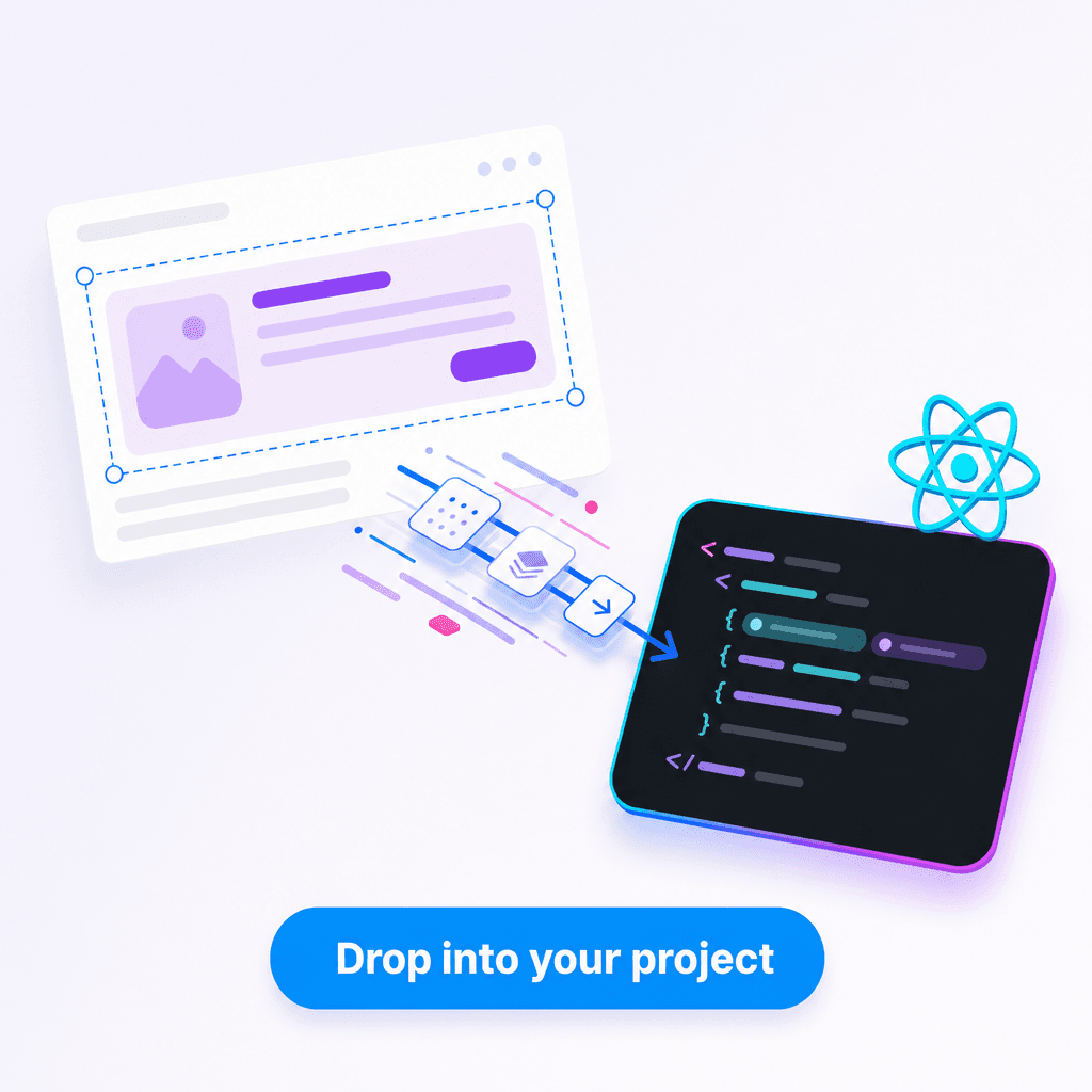 How to turn any website element into a React component
