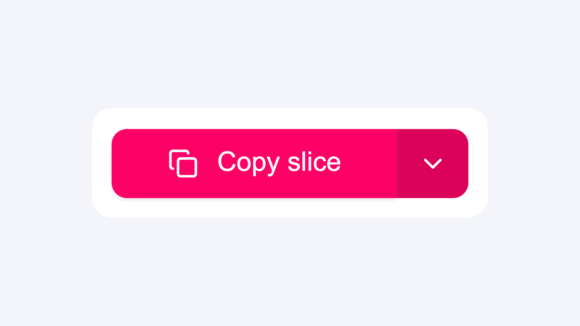 Export options showing prompt and React code