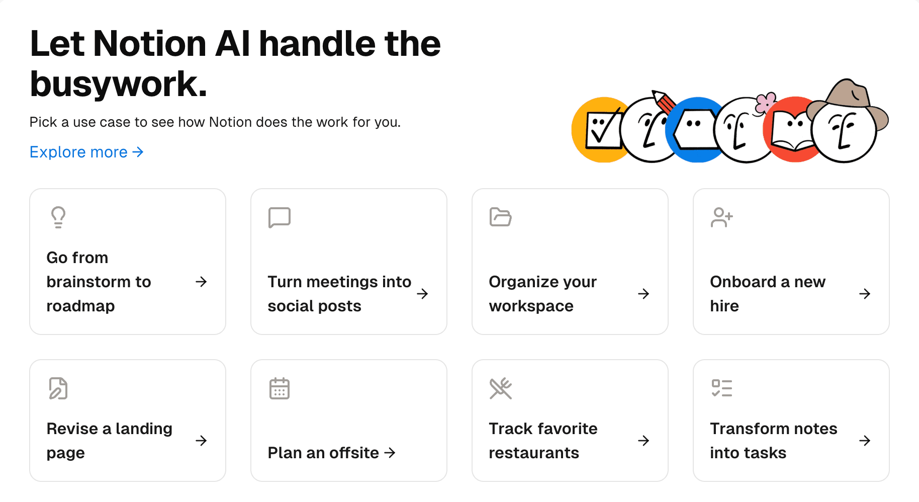 Notion AI use cases