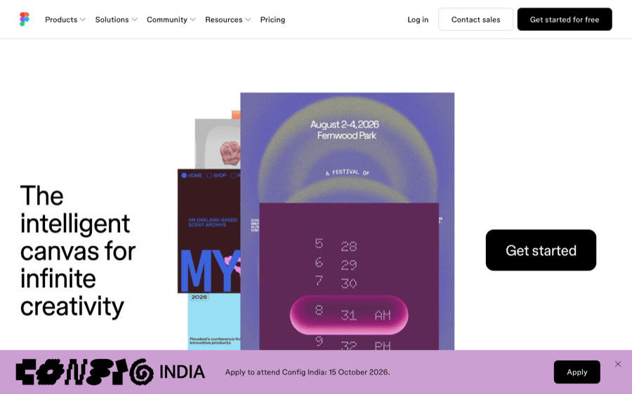 Figma page captured in a journey